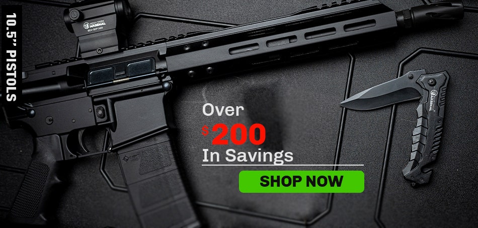 10.5 inch  complete pistol limited sale