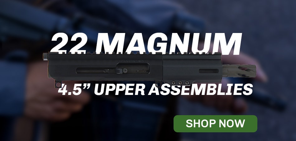 22 magnum 4.5 inch complete upper assembly 