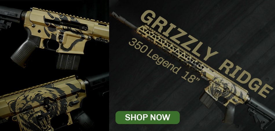 350 legend 16" complete rifle grizzly ridge 