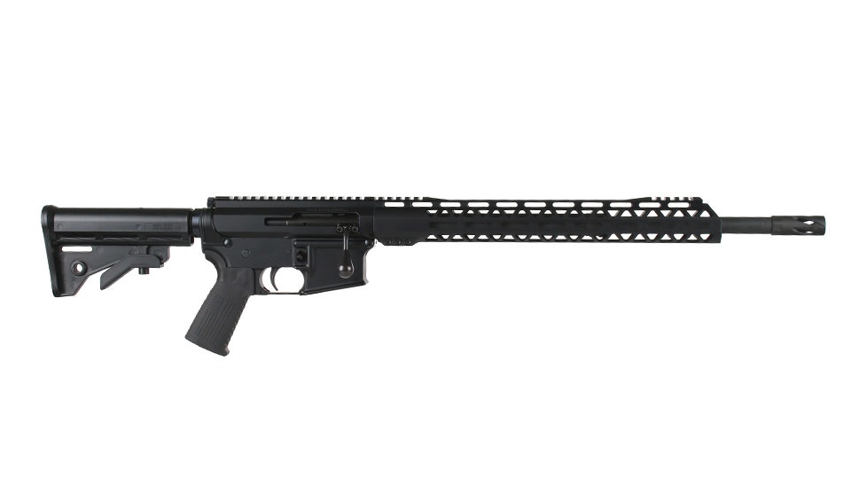 BC-15 | .450 Bushmaster Bolt Action Style Rifle | 18" Parkerized Heavy Barrel | 1:24 Twist | 15" MLOK Split Rail | No Magazine