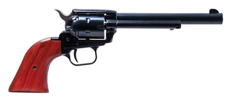 Heritage | Rough Rider | .22 Combo 6.5" Barrel | Fixed Sights | Black Oxide | Cocobolo Grips | 6-Rd
