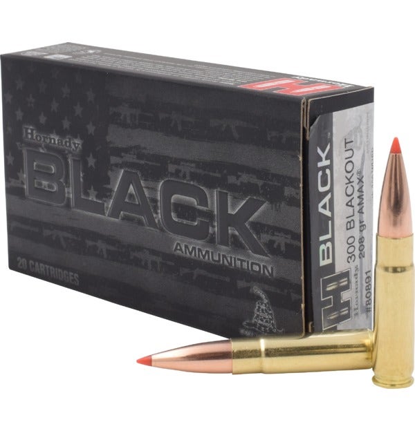 Bear Creek Arsenal Hornady Black 300 AAC Blackout Ammunition 208 Grain Subsonic A-Max