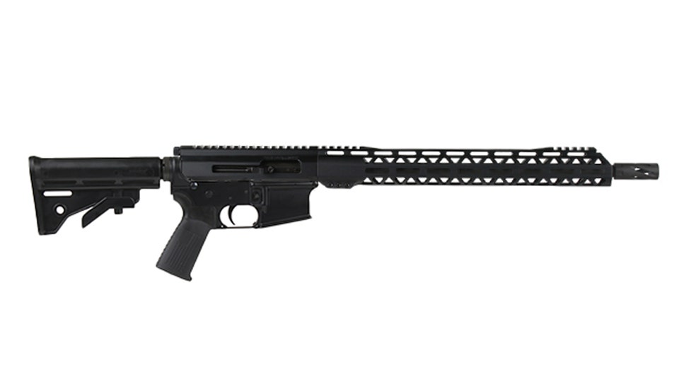 BC-15 | .17 hmr Right Side Charging Forged Rifle | 16" Parkerized Heavy Barrel | 1:9 Twist | Blowback System | 15" MLOK Split Rail