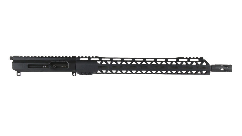 BC-15 | .17 hmr Right Side Charging Upper | 16" Parkerized Heavy Barrel | 1:9 Twist | Blowback System | Talon 15” MLOK Split Rail | with BCG & Charging Handle