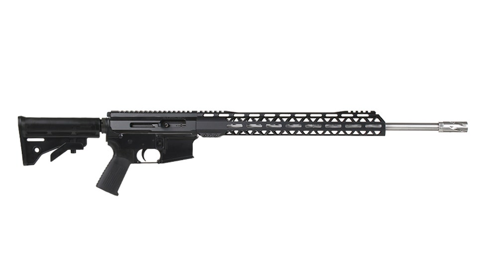 BC-15 | .17 hmr Right Side Charging Forged Rifle | 20" 416R SS Heavy Barrel | 1:9 Twist | Blowback System | Talon 15” MLOK Split Rail | No Magazine