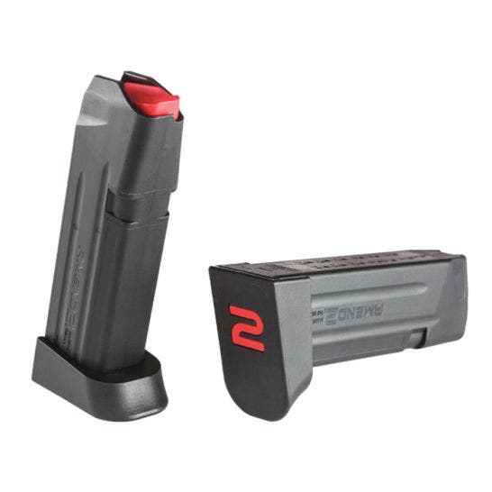 Bear Creek Arsenal AMEND2 A2 15 ROUND 9MM GLOCK 19 DETACHABLE MAGAZINE | BLACK - A2GLOCK19BLK