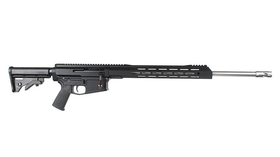 BC-10 | .22-250 Bolt Action Style Rifle | 22” 416R SS Light-weight Barrel | 1:14 Twist | 15” MLOK Split Rail | No Magazine