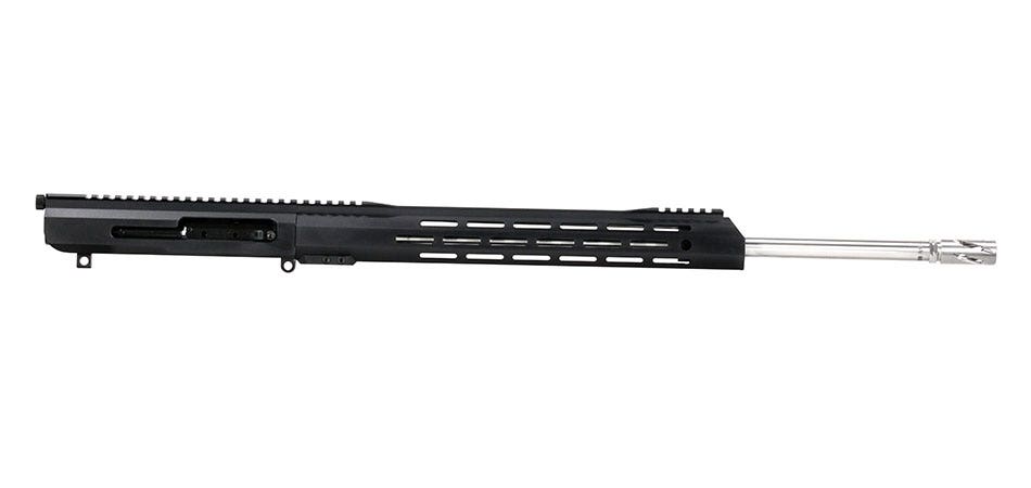 BC-10 | .22-250 Right Side Charging Upper | 22" 416R SS Lightweight Barrel | 1:14 Twist | Rifle Length Gas System | 15" MLOK Split Rail | with BCG & Charging Handle