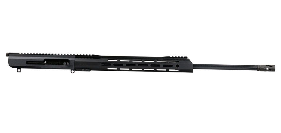 BC-10 .22-250 Side Charging Complete Upper Assembly, 24" Black Nitride Lightweight Barrel, 1:14 Twist, Rifle Length Gas System, 15" M-LOK Rail