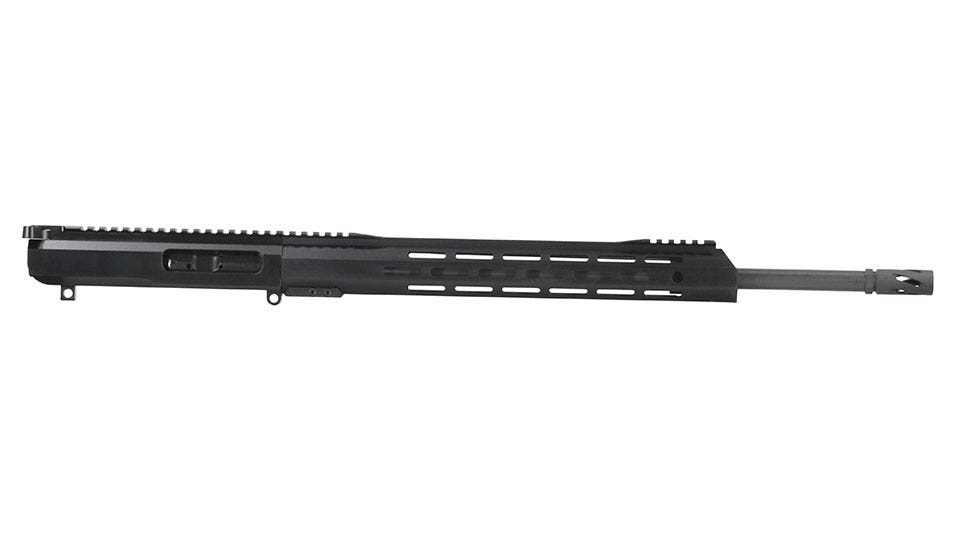BC-10 | 22-250 Sporter Slick Side Upper | 20" Parkerized Heavy Barrel | 1:14 Twist | Rifle Length Gas System | 15" MLOK Split Rail | with BCG & Charging Handle
