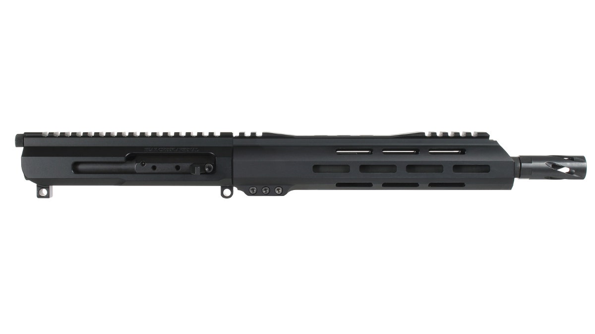 Bear Creek Arsenal BC-15 | .22 ARC Right Side Charging Complete Upper Assembly | 10.5" Black Nitride Heavy Barrel | 1:7 Twist | Pistol Length Gas System | MLOK Split Rail