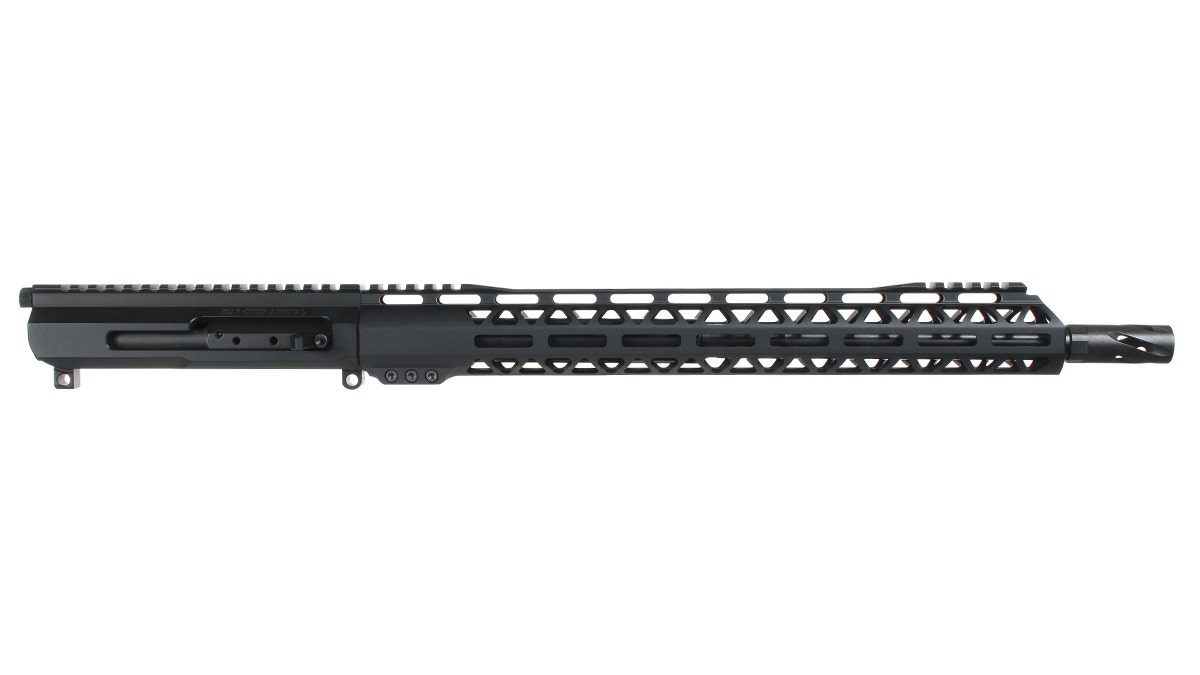Bear Creek Arsenal BC-15 | .22 ARC Right Side Charging Complete Upper Assembly | 16" Black Nitride Heavy Barrel | 1:7 Twist | Carbine Length Gas System | MLOK Split Rail
