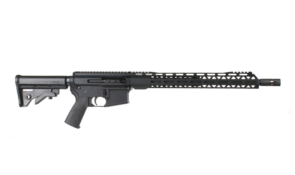 BC-15 | .300 Blackout Right Side Charge | 16” Parkerized Heavy Barrel | 1:8 Twist | Carbine Length Gas System | Talon 15" MLOK Split Rail