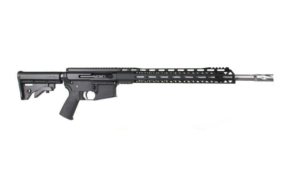 BC-15 | .450 Bushmaster Right Side Charging Rifle | 18" 416R SS Heavy Barrel | 1:24 Twist | Mid-Length Gas System | Talon 15” MLOK Split Rail | No Magazine