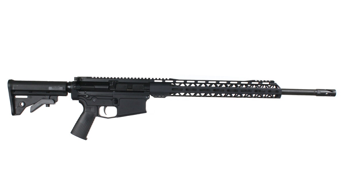BC-10 | .22 Creedmoor Rifle | 22" Parkerized Lightweight Barrel | 1:8 Twist | Forged Lower | Rifle Length Gas System | MLOK Split Rail