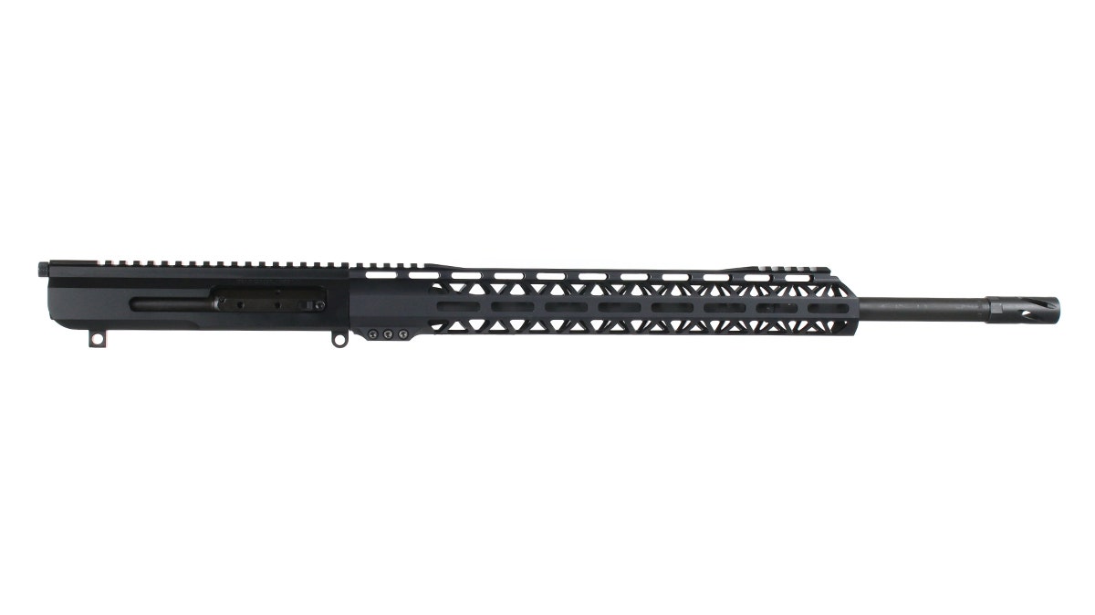 BC-10 | .22 Creedmoor Right Side Charging Upper Assembly | 22" Parkerized Lightweight Barrel| 1:8 Twist | Rifle Length Gas System | MLOK Split Rail
