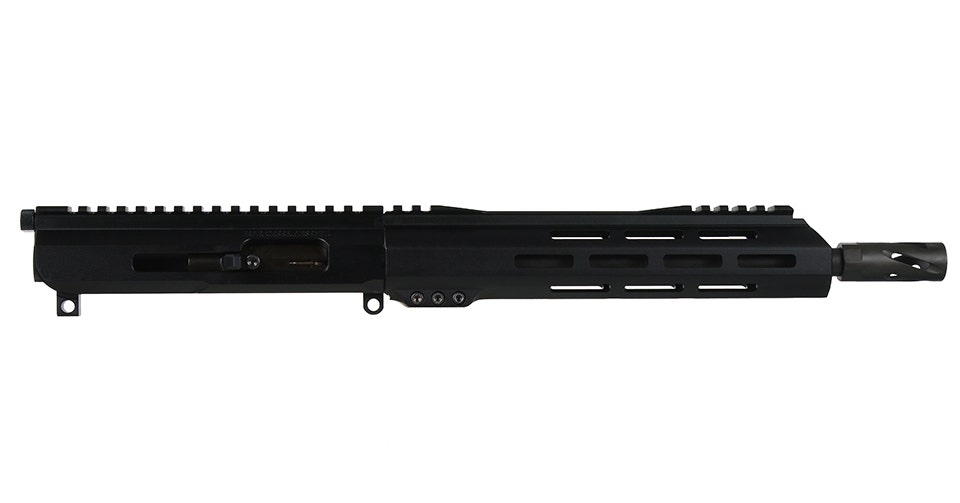 .22 Long Rifle Side Charging Upper Assembly | 10.5" Parkerized Heavy Barrel  | 1:16 Twist | MLOK Split Rail