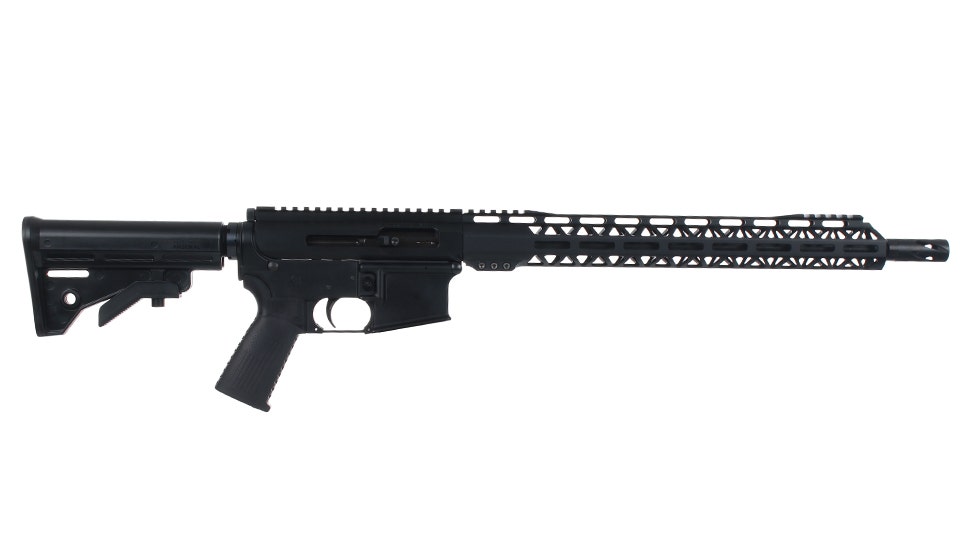 BC-22 | .22 Magnum (WMR) Right Side Charging Rifle |16" Black Nitride Heavy Barrel | 1:16 Twist | Blowback Gas System | 15" MLOK Split Rail| No Magazine