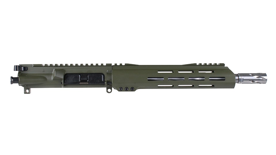 BC-15 | .223 Wylde ODG Cerakote Upper | 10.5" 416R SS M4 Barrel | 1:7 Twist | Pistol Length Gas System | Talon 10" MLOK Split Rail | with BCG & Charging Handle