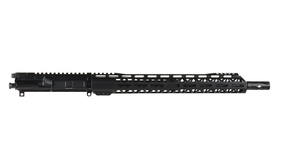 BC-15 | .223 Wylde Upper | 16” Black Nitride Straight Fluted Heavy Barrel | 1:8 Twist | Carbine Length Gas System | Talon 15” MLOK Split Rail | with BCG & Charging Handle