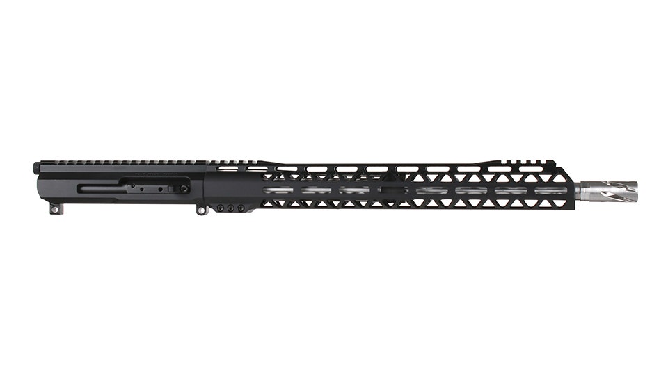 BC-15 | .223 Wylde Right Side Charging Upper | 16" 416R SS Straight Fluted Heavy Barrel | 1:8 Twist | Carbine Length Gas System | 15" MLOK Split Rail
