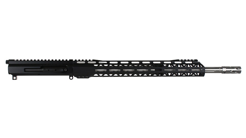 BC-15 | .223 Wylde Right Side Charging Upper | 18" 416R SS Straight Fluted Heavy Barrel | 1:8 Twist | Mid-Length Gas System | 15" MLOK Split Rail| with BCG & Charging Handle
