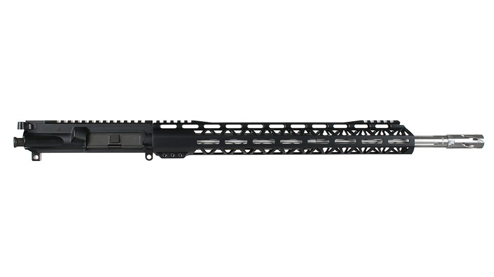 BC-15 | .223 Wylde Upper | 18" 416R  SS Straight Fluted Heavy Barrel | 1:8 Twist | Mid-Length Gas System | Talon 15” MLOK Split Rail | with BCG & Charging Handle