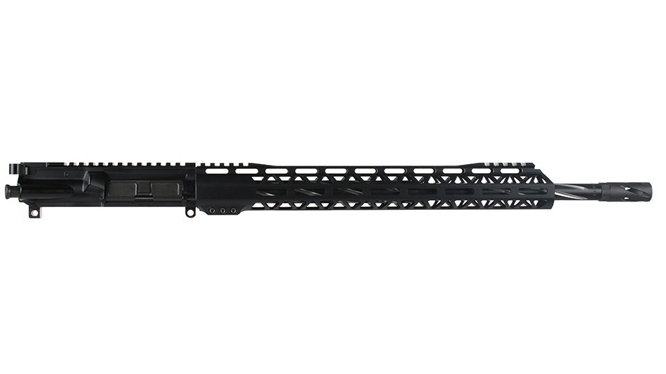 BC-15 | .223 Wylde   Forged Upper | 18" Melonited Stainless Heavy Barrel  - 0.75 | 1:8 Twist | Bear Claw Flutes | Stainless 416R  Mid Length Length Gas System | MLOK Split Rail