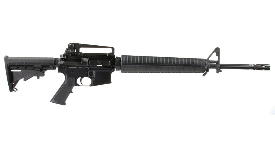 BC-15 | .223 Wylde Forged Rifle | 20" Black Nitride Government Barrel | 1:8 Twist | Rifle Length Gas System | Rifle Handguard | A2 Front Sight & Carry Handle | No Magazine