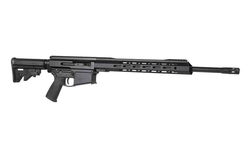 BC-10 | .22 Creedmoor Right Side Charging Rifle | 20" Parkerized Lightweight Barrel | 1:8 Twist | Forged Lower | Rifle Length Gas System | MLOK Split Rail | No Magazine