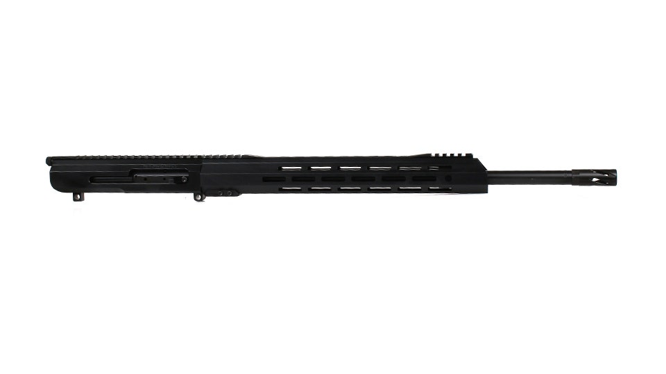 BC-10 | .22 Creedmoor Right Side Charging Upper Assembly | 20" Parkerized Lightweight Barrel | 1:8 Twist | Rifle Length Gas System | MLOK Split Rail