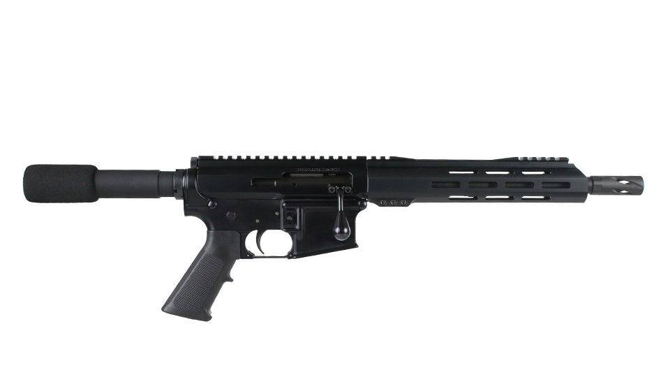 BC-15 | 7.62X39 Bolt Action Style Complete Pistol | 10.5" Black Nitride Heavy Barrel - 0.750 | 1:10 Twist | Forging Lower | MLOK | 9.5" Split Rail