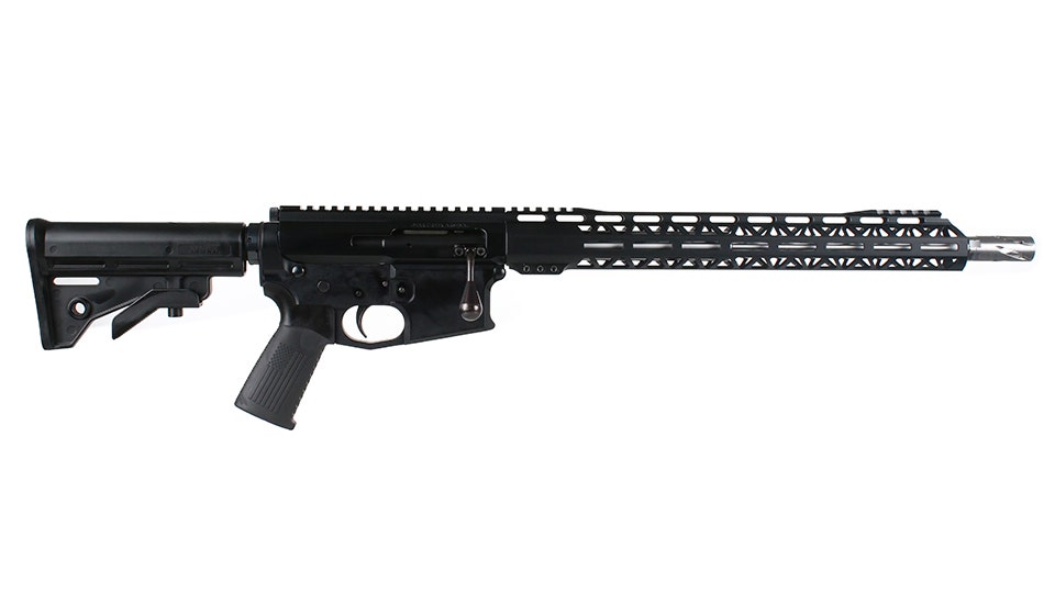 BC-15 | .300 Blackout Bolt Action Style Rifle | 16" Stainless Heavy Barrel - 0.75 | 1:8 Twist | Billet Lower | MLOK Split Rail