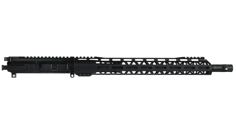 BC-15 | 5.56 NATO Billet Upper Assembly | 16" Parkerized M4 Barrel | 1:7 Twist | Carbine Length Gas System | MLOK Split Rail