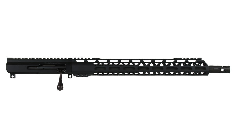 BC-15 | .223 Wylde Bolt Action Style Upper Assembly | 16" Parkerized Mid Weight Barrel | 1:8 Twist | MLOK Split Rail