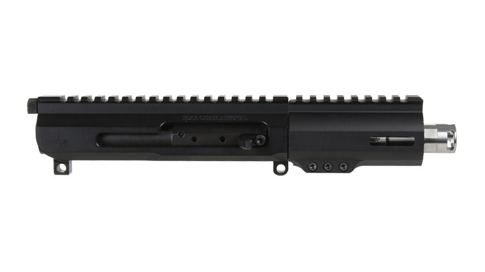 BC-15 .300 Blackout Right Side Charging Complete Upper Assembly, 4.5" Stainless Heavy Barrel, 1:8 Twist, Micropistol Length Gas System, 3.8" M-LOK Rail, Micro Flash Hider
