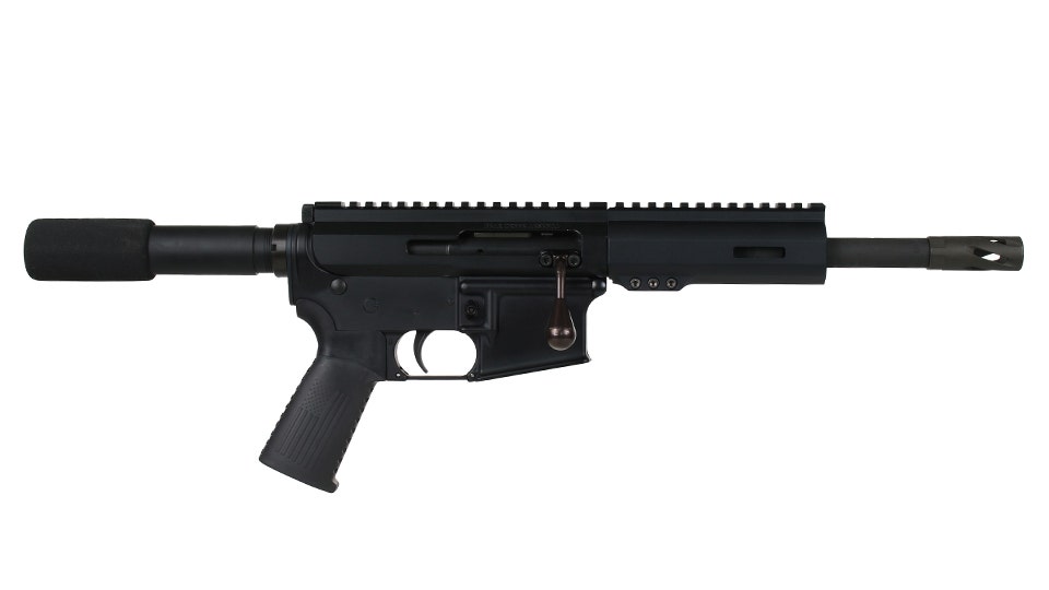 BC-15 | .300 Blackout Bolt Action Style Complete Pistol | 8.5" Black Nitride Heavy Barrel - 0.750 | 1:8 Twist | Forging Lower | MLOK | Split Rail
