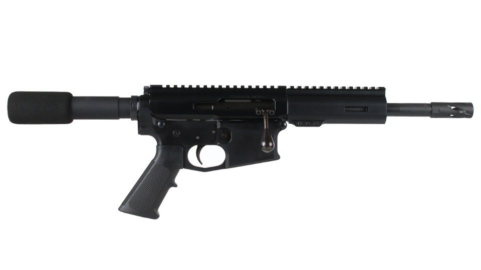 BC-15 | .300 Blackout Bolt Action Style Pistol | 8.5" Parkerized Heavy Barrel - 0.75 | 1:8 Twist | Forging Lower | MLOK Split Rail