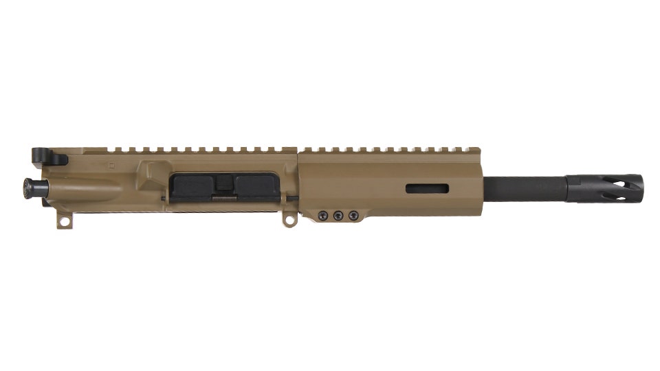 BC-15 | .300 Blackout Flat Dark Earth Cerakote Forged Upper Assembly | 8.5" Parkerized Heavy Barrel | 1:8 Twist | 4150  Pistol Length Gas System | MLOK Split Rail