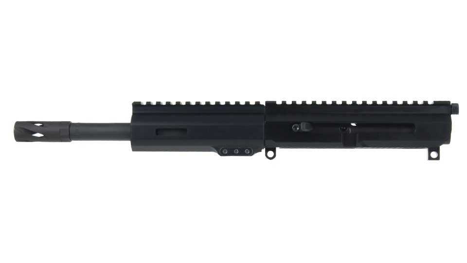 BC-15 | .300 Blackout Left Side Charging Right Eject Complete Upper | 8.5" Parkerized Heavy Barrel | Pistol Gas System | 1:8 Twist | MLOK Split Rail