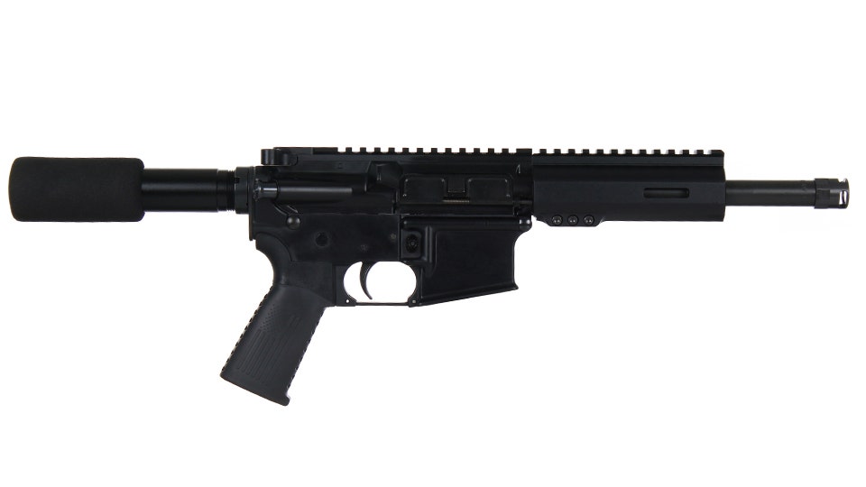 BC-15 | .300 Blackout Pistol | 8.5" Parkerized Heavy Barrel | 1:8 Twist | Forged Lower | Pistol Length Gas System | MLOK Split Rail - Micro Flash Hider