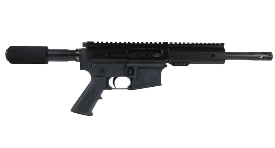 BC-15 | .300 Blackout Side Charging Complete Pistol | 8.5" Black Nitride Heavy Barrel  - 0.750 | 1:8 Twist | Forging Lower | 4150  Pistol Length Gas System | MLOK | Split Rail