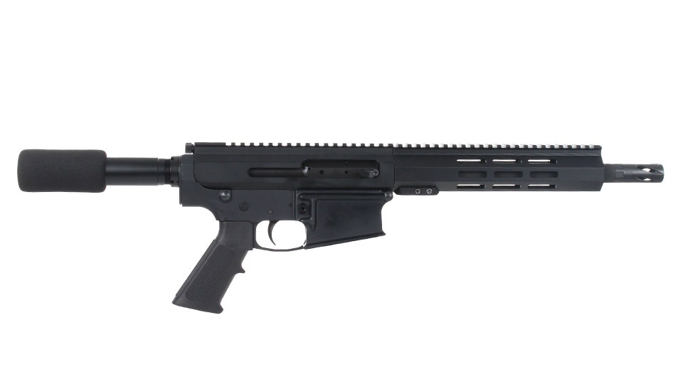 BC-10 | .308 Side Charging Complete Pistol | 10.5" Parkerized Heavy Barrel| 1:10 Twist | Forged Lower | Pistol Length Gas System | MLOK Split Rail