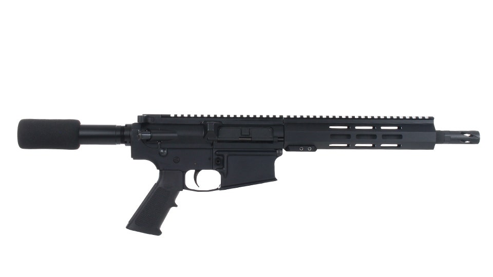BC-10 | .308 Pistol | 10.5" Parkerized Heavy Barrel | 1:10 Twist | Forged Lower | Pistol Length Gas System | MLOK Split Rail