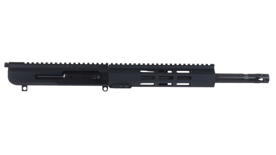 BC-10 | .308 Right Side Charging Upper | 12.5" Parkerized SOCOM Barrel | 1:10 Twist | Pistol Length Gas System | MLOK Split Rail | with BCG & Charging Handle
