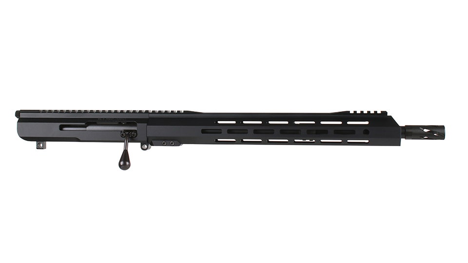 BC-10 .308 Bolt Action Style Complete Upper Assembly, 16" Black Nitride SOCOM Barrel, 1:10 Twist, 15" M-LOK Rail