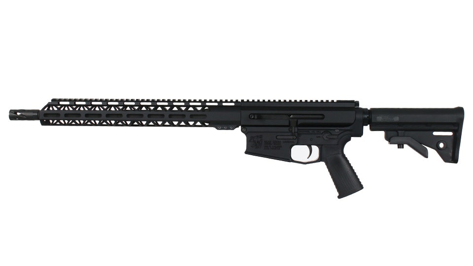 BC-10 | .308 Left Side Charging Right Eject Rifle | 16" Parkerized Heavy Barrel  | 1:10 Twist | Forged Lower |  Rifle Length Gas System | MLOK Split Rail
