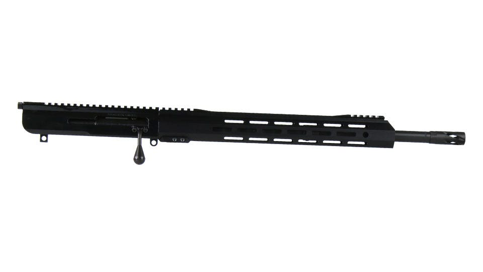 BC-10 | 308 Bolt Action Style Upper| 18” Parkerized SOCOM Barrel | 1:10 Twist | 15” MLOK Split Rail