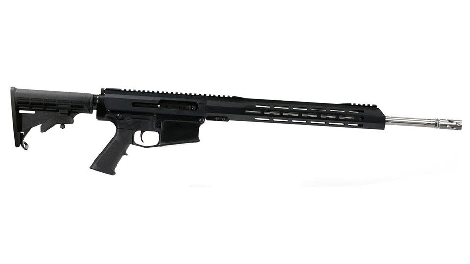 BC-10 | .308 Right Side Charging Forged Rifle | 20" 416R SS Straight Fluted Heavy Barrel | 1:10 Twist | Rifle Length Gas System | 15" MLOK Split Rail | No Magazine