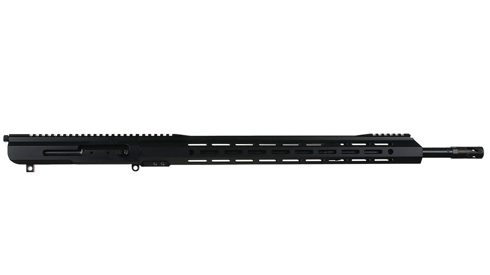 BC-10 | .308 Right Side Charging Upper Assembly | 22" Black Nitride Lightweight Barrel | 1:10 Twist | Rifle Length Gas System | MLOK Split Rail